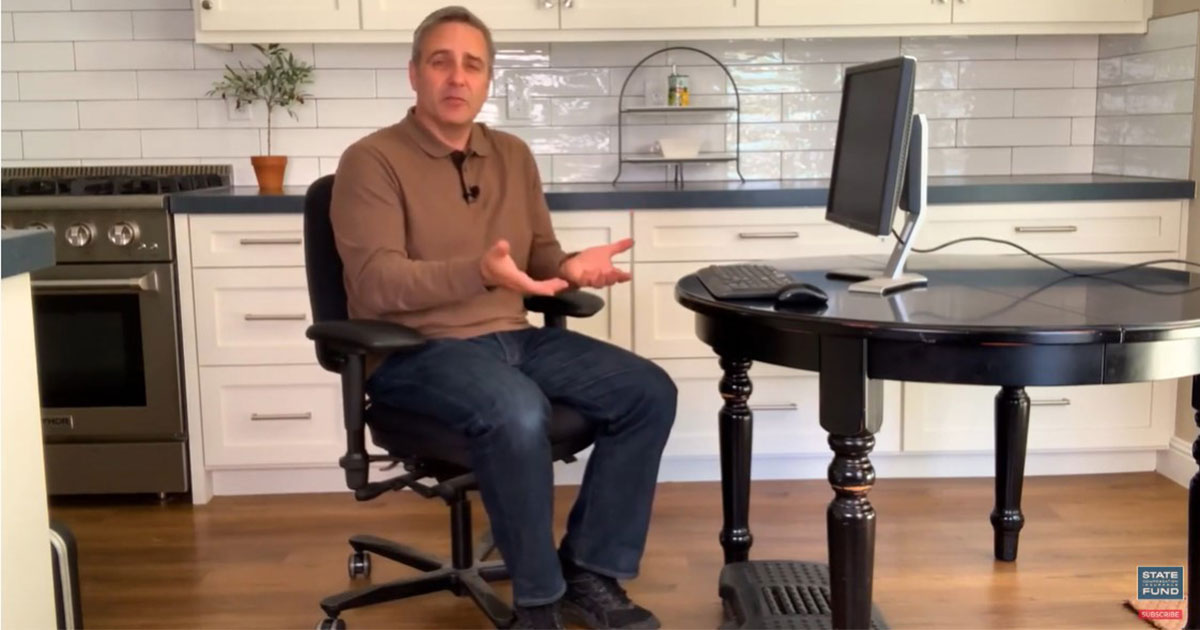 The Benefits of Using a Footrest in Your Home Office